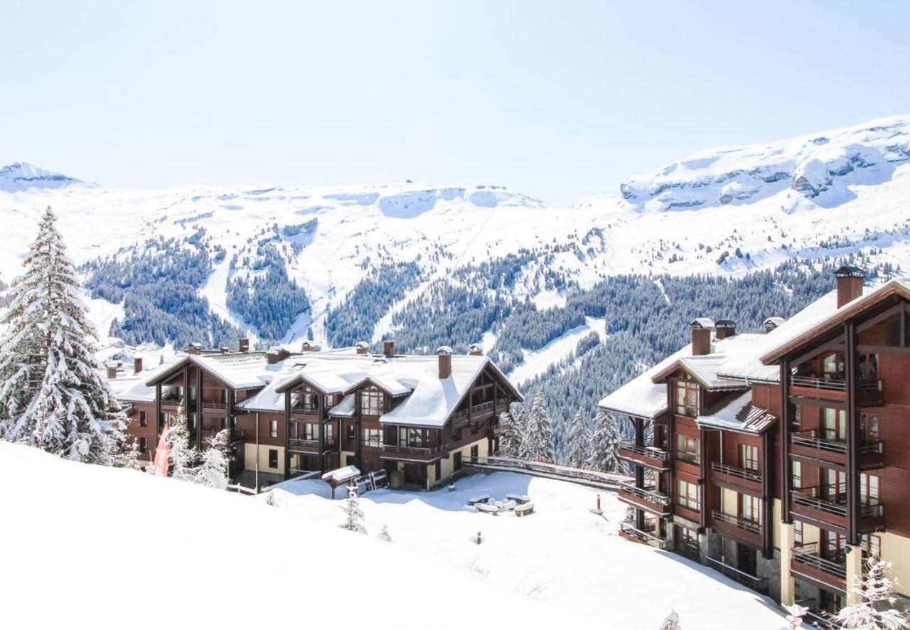 Appartement Premium En Pleine Nature A Flaine, 8 A 10 Personnes - Piscine Exterieure Chauffee, Jacuzzi, Sauna, Hammam Et Salle De Sport Exteriér fotografie