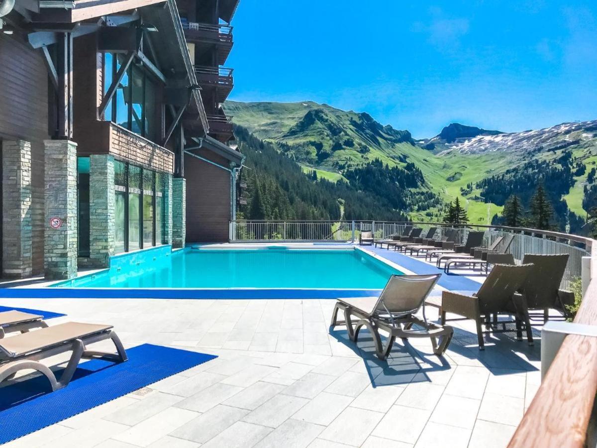 Appartement Premium En Pleine Nature A Flaine, 8 A 10 Personnes - Piscine Exterieure Chauffee, Jacuzzi, Sauna, Hammam Et Salle De Sport Exteriér fotografie